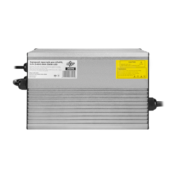 Зарядний пристрій для акумуляторів LiFePO4 3.2V (3.65V)-80A-256W-LED 20316 фото