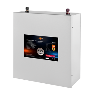 Акумулятор LP LiFePO4 48V (51,2V) - 90 Ah (4608Wh) (BMS 80A) металл 12146 фото