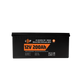 Акумулятор LP LiFePO4 12V (12,8V) - 200 Ah (2560Wh) (Smart BMS 100А) з BT пластик для ДБЖ 20198 фото 7