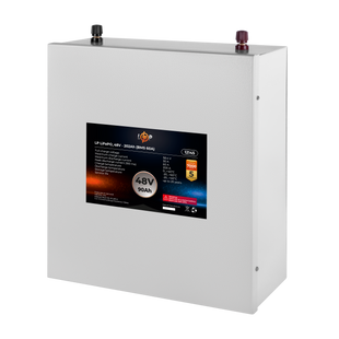 Акумулятор LP LiFePO4 48V (51,2V) - 90 Ah (4608Wh) (BMS 60A) металл 12145 фото