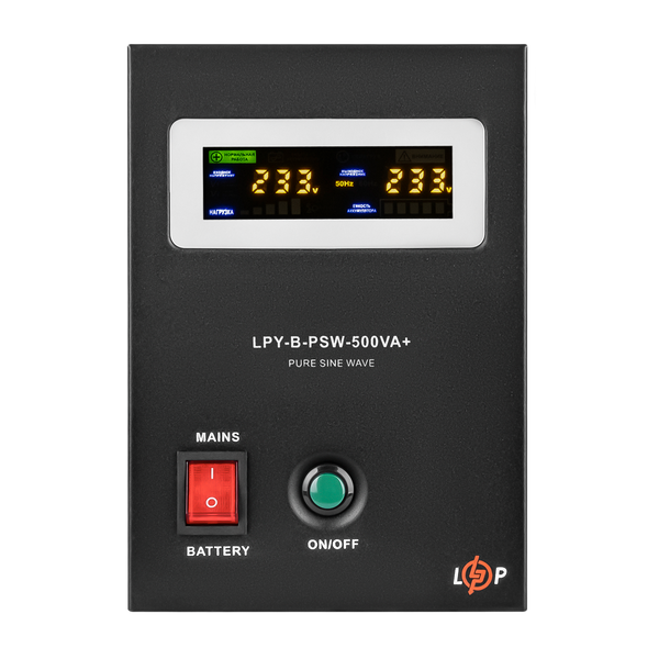 Комплект резервного живлення для котла LP (LogicPower) ДБЖ + мультигелева батарея (UPS B500 + АКБ MG 520W) 14015 фото