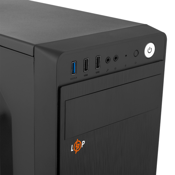 Корпус LP 2008-450W 12см black case chassis cover с 2xUSB2.0 и 1xUSB3.0 7095 фото