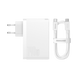 Сетевое зарядное устройство Baseus GaN5 Pro 3 порта, USB + Type-C 140W Белый (CCGP100202) 20421 фото 3