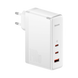 Сетевое зарядное устройство Baseus GaN5 Pro 3 порта, USB + Type-C 140W Белый (CCGP100202) 20421 фото 1