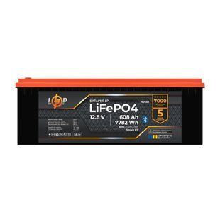 Акумулятор LP LiFePO4 12,8V - 608 Ah (7782Wh) (BMS 200A/200А) пластик Smart BT 40458 фото