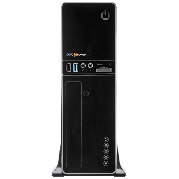 Корпус LP S607 BK 400W Slim 2хUSB 3.0, 1хUSB 2.0 4637 фото