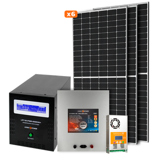 Солнечная электростанция (СЭС) 4kW АКБ 4.3kWh (литий) 90 Ah Премиум 20329 фото