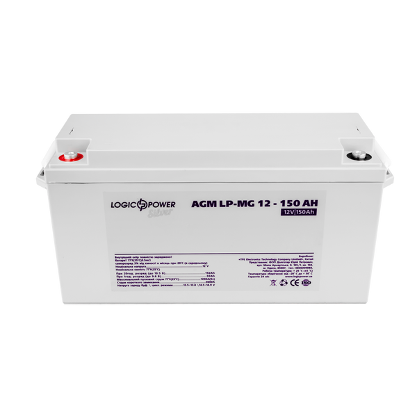 Акумулятор мультигелевий LP-MG 12V - 150 Ah Silver 2317 фото