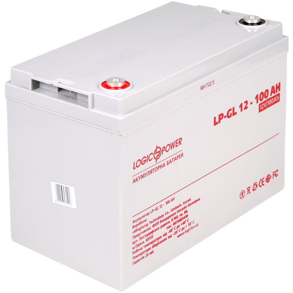 Аккумулятор гелевый LP-GL 12V - 100 Ah Silver 2323 фото