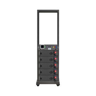 Акумулятор LP LiFePO4 Battery HVM 256V 100Ah (25600Wh) BMS 125А AB Lrack black 39541 фото