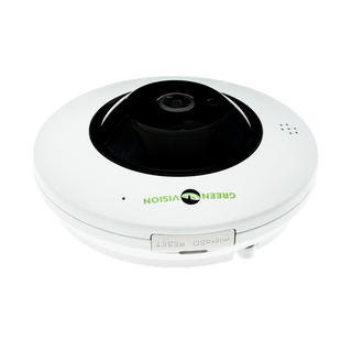 БУ Купольная IP камера GreenVision GV-076-IP-ME-DIS40-20 (360) POE (Ultra) 13847 фото