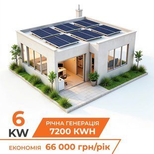 Комплект СЭС 6kW LP АКБ 11,7kWh (литий) 230Ah (от 5 часов автономности) 38186 фото
