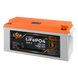 Аккумулятор LP LiFePO4 LCD 12V (12,8V) - 202 Ah (2586Wh) (BMS 100A/50A) пластик для ИБП 20894 фото 2