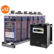 Комплект резервного живлення для підприємств LP (LogicPower) ДБЖ + OPzS батарея (UPS W1500 + АКБ OPzS 7728W) 19670 фото 1