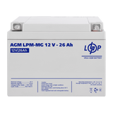 Аккумулятор мультигелевый AGM LogicPower LPM-MG 12 - 26 AH 6557 фото