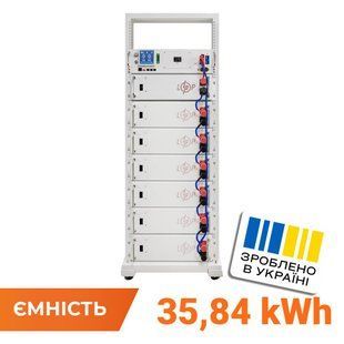 Аккумулятор LP LiFePO4 Battery HVM 358,4V 100Ah (35840 Wh) BMS 125А AB Lrack white 37903 фото