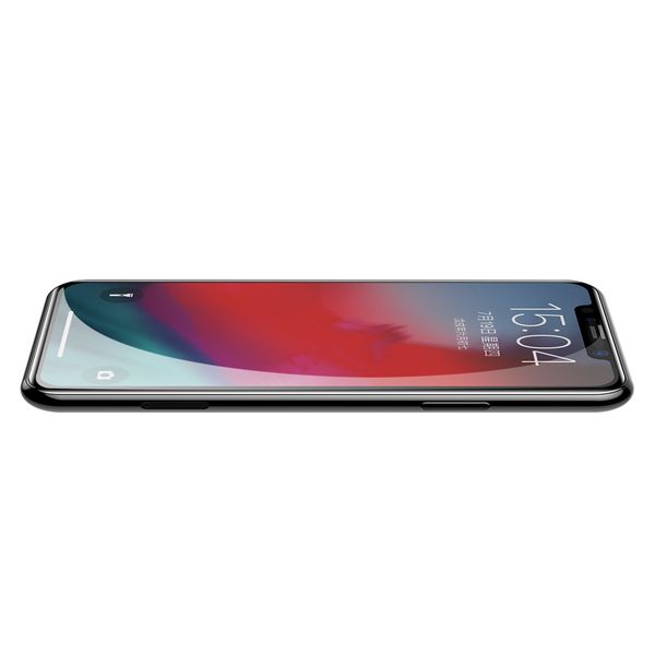 Защитное cтекло Baseus для iPhone Xs Max, iPhone 11 Pro Max, 0.2mm, Черный (SGAPIPH65-TN01) 16711 фото