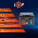 Акумулятор LP LiFePO4 12V (12,8V) - 60 Ah (768Wh) (BMS 80A/40А) пластик 12439 фото 4