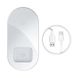 Беспроводное зарядное устройство Baseus Simple 2 in 1 AirPods Pro Белый (WXJK-C02) 16516 фото 4