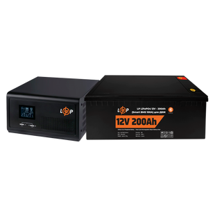 Комплект резервного питания LogicPower B1500 + литиевая (LiFePO4) батарея 2560 Ватт 20485 фото