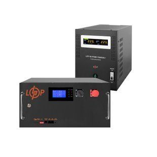 Комплект резервного питания LogicPower B7000 + литиевая (LiFePO4) батарея 16128 Ватт 40708 фото