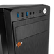 Корпус БЕЗ БЖ LP 2109 - black case chassis cover 1xUSB2.0, 2xUSB3.0 21382 фото 4