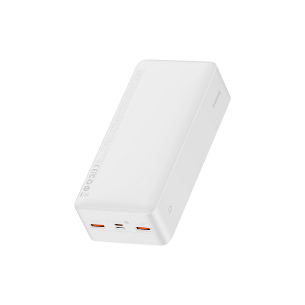 Зовнішній акумулятор Baseus Bipow Digital Display QC 20W 30000mAh Білий PPDML-N02 19611 фото