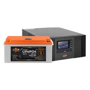 Комплект резервного живлення LP (LogicPower) ДБЖ + літієва (LiFePO4) батарея (UPS B1500 + АКБ LiFePO4 2944W) 22626 фото
