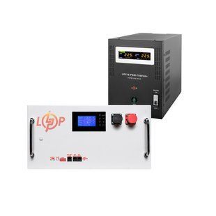 Комплект резервного питания LogicPower B7000 + литиевая (LiFePO4) батарея 16128 Ватт 40695 фото