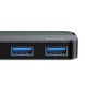 USB Hub Baseus Transparent Series Type-C to Type-C*2 + USB3.0*2 + HD4K Серый (CAHUB-TD0G) 16588 фото 4