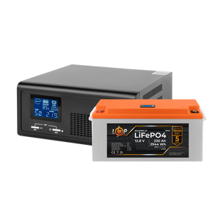 Комплект резервного питания LP (LogicPower) ИБП + литиевая (LiFePO4) батарея (UPS B430+ АКБ LiFePO4 22634 фото