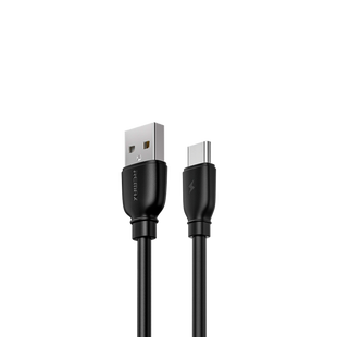 Кабель Remax Suji Pro USB 2.0 to Type-C 2.4A 1M Черный (RC-138a-b) 20459 фото