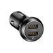 Автомобильное зарядное устройство Baseus Gentry Dual-U Quick Charge Black (CCALL-GC01) 16621 фото 2