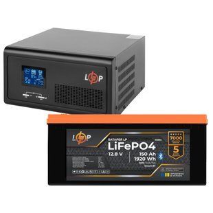 Комплект резервного питания LogicPower ИБП 1000W + литиевая (LiFePO4) батарея 1920 Wh 40319 фото