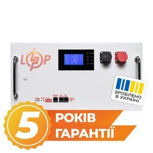 Аккумулятор LP LiFePO4 51,2V - 315 Ah (16128Wh) (BMS SP 200A/100А) RM RS485/CAN LCD WH 40687 фото