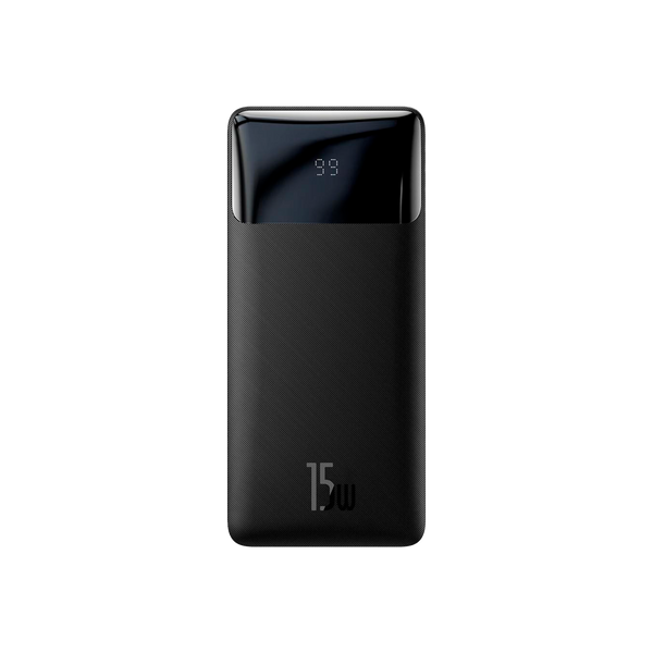 Зовнішній акумулятор Baseus Bipow Digital Display 20000mAh 15W Черный (PPBD050101) 20395 фото