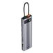 USB Hub Baseus Metal Gleam Series 11-in-1 Multifunctional Type-C Cерый (CAHUB-CT0G) 16983 фото 4