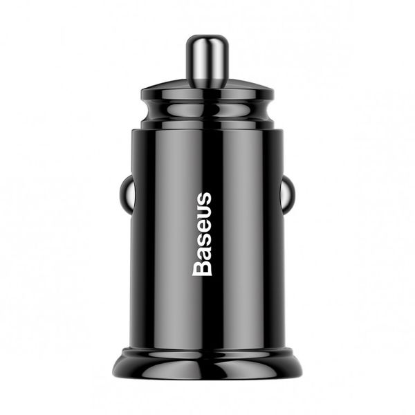 Автомобільний зарядний пристрій Baseus Circular Plastic A+C 30 W PPS Car Charger Чорний (CCALL-YS01 18651 фото