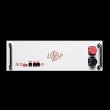 Аккумулятор LP LiFePO4 51,2V - 100 Ah (5120Wh) (BMS SP 100A/50А) RM RS485/CAN LCD WH 37736 фото