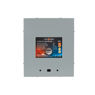 Акумулятор LP LiFePO4 48V (51,2V) - 90 Ah (4608Wh) (BMS 150A) металл 14776 фото