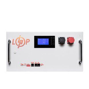 Аккумулятор LP LiFePO4 51,2V - 280 Ah (14336Wh) (BMS SP 200A/100А) RM RS485/CAN LCD WH 38155 фото