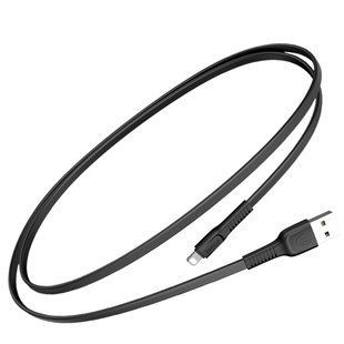Кабель Baseus Tough USB 2.0 to Lightning 2A 1M Черный (CALZY-B01) 16617 фото