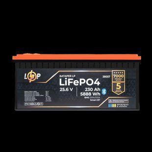 Акумулятор LP LiFePO4 25,6V &mdash; 230 Ah (5888Wh) (BMS 200A/100А) пластик Smart BT 38057 фото