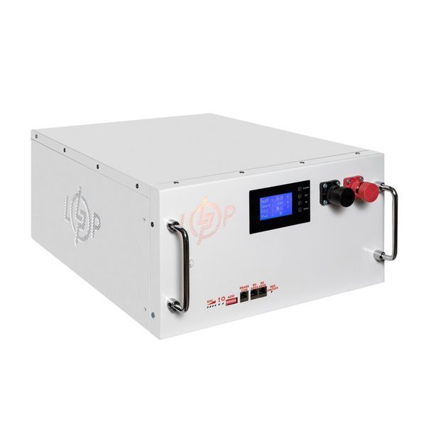 Аккумулятор LP LiFePO4 51,2V - 280 Ah (14336Wh) (BMS SP 200A/100А) RM RS485/CAN LCD WH 38155 фото