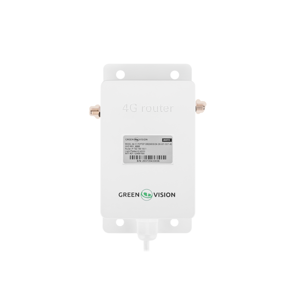 Вуличний (зовнішній) Wi-Fi роутер із цією картою GreenVision GV-001-OUT-4G 20373 фото