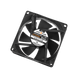 Вентилятор LP F8NBD, 80MM, 3pin + 4pin (Molex харчування), black 5841 фото 1