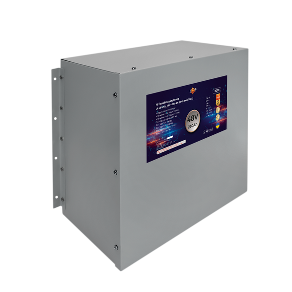 Аккумулятор LP LiFePO4 48V (51,2V) - 230 Ah (11776Wh) (BMS 200A/100A) металл 20111 фото