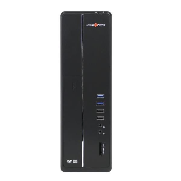 Корпус LP S602 BS 400W Slim 2хUSB 2.0 1594 фото