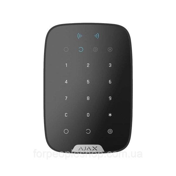 Беспроводная сенсорная клавиатура AJAX KeyPad Combi (black) 14879 фото