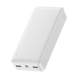 Зовнішній акумулятор Baseus Bipow Digital Display 20000mAh 20W Белый (PPBD050302) 20396 фото 1